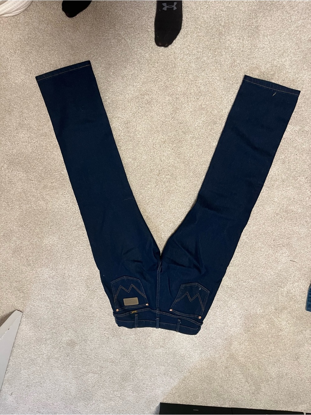 Wrangler Dark Blue Men’s Bootcut Jeans